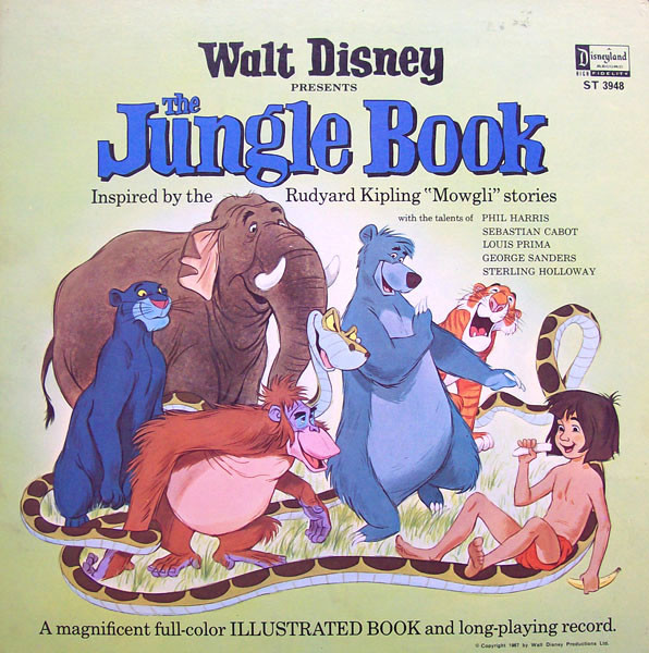 Walt Disney Presents The Story And Songs Of The Jungle Book